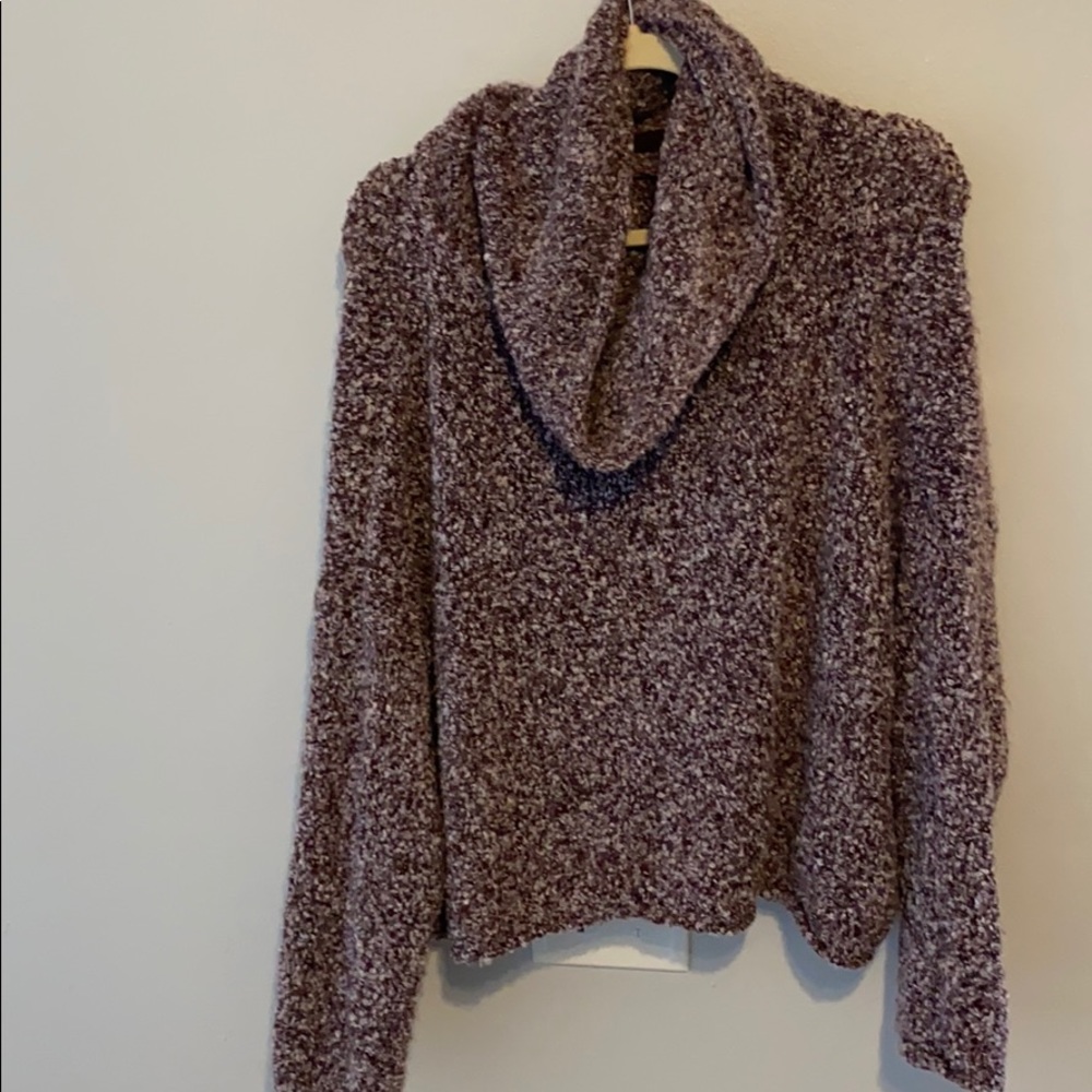 Free People Cowl Neck Cardigan